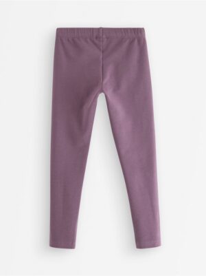 Leggings with brushed inside - 3002472-7341