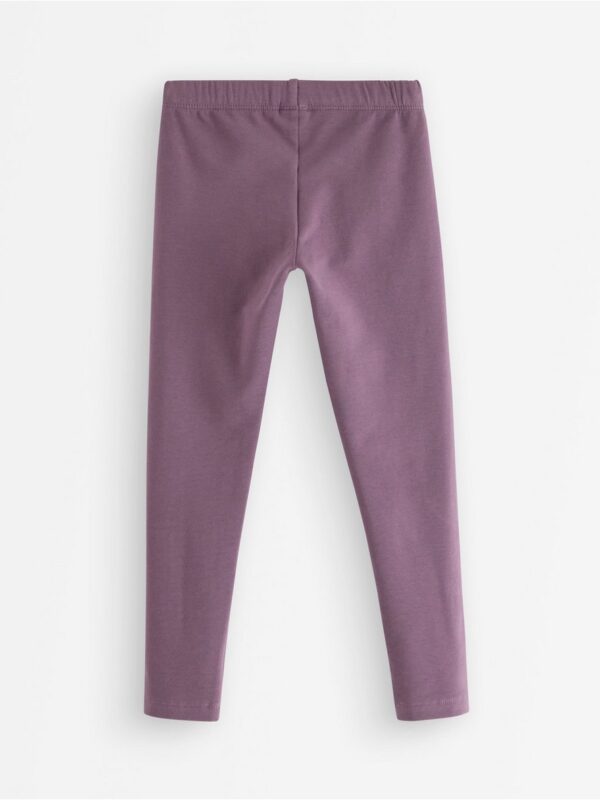 Leggings with brushed inside - 3002472-7341