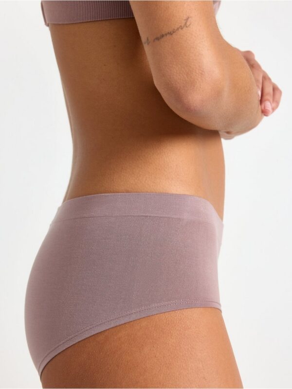 Seamless briefs with regular waist - 3002487-9511