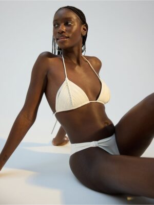 Kupaći kostim gornji deo - Triangle bikini bra with strap details 51
