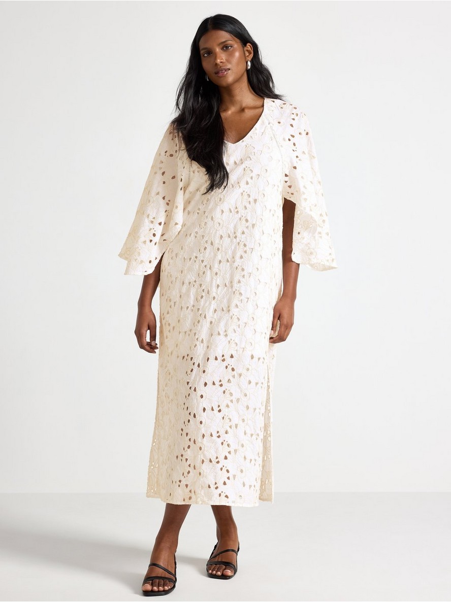 Haljina – Maxi dress with broderie anglaise