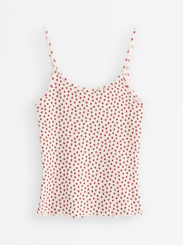 Pyjama top in pointelle - 3004226-3675
