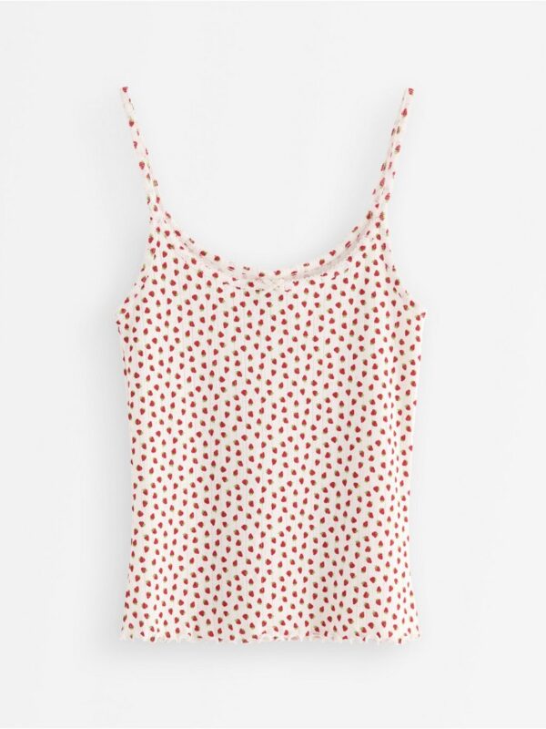 Pyjama top in pointelle - 3004226-3675