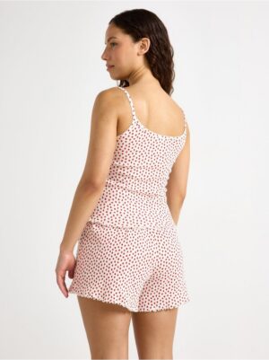 Pyjama top in pointelle - 3004226-3675
