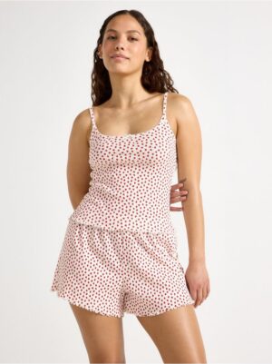 Pyjama top in pointelle - 3004226-3675