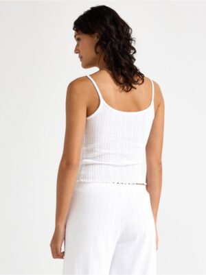 Pyjama top in pointelle - 3004226-70