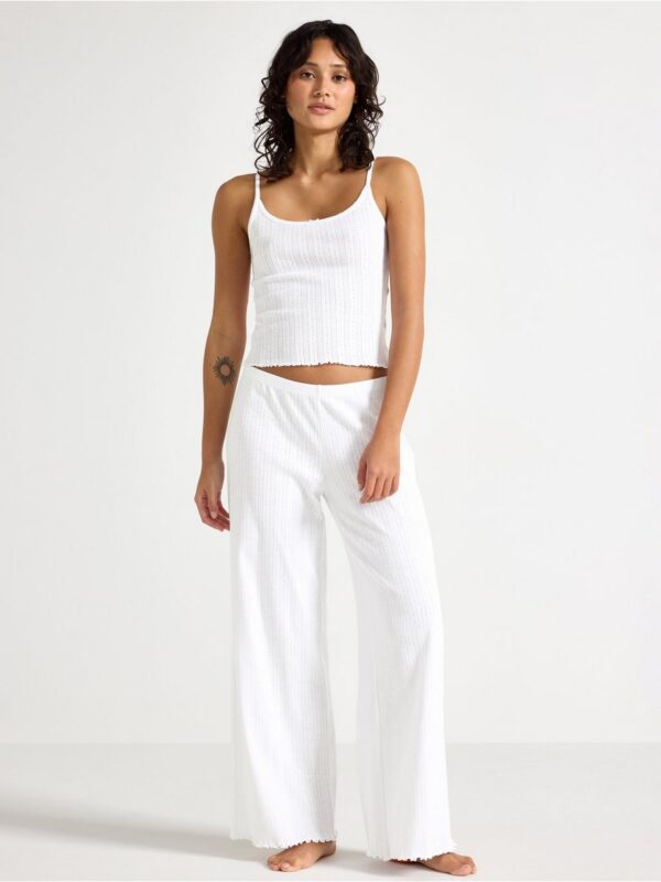 Pyjama top in pointelle - 3004226-70