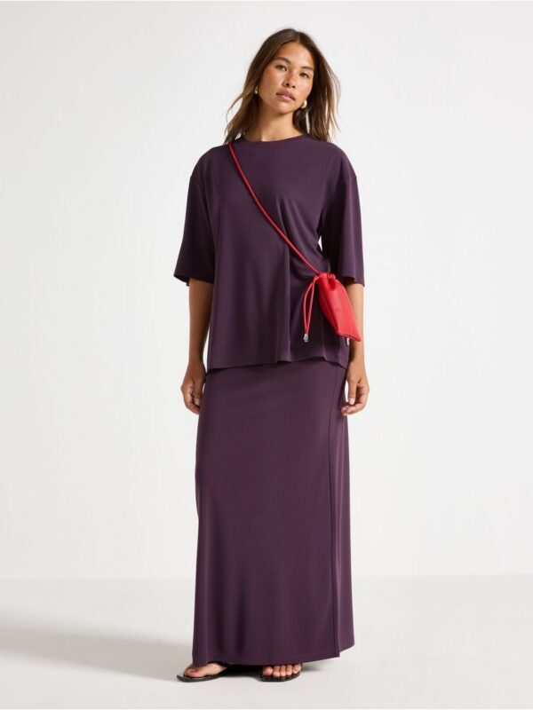 Short-sleeved oversized top - 3004292-6940