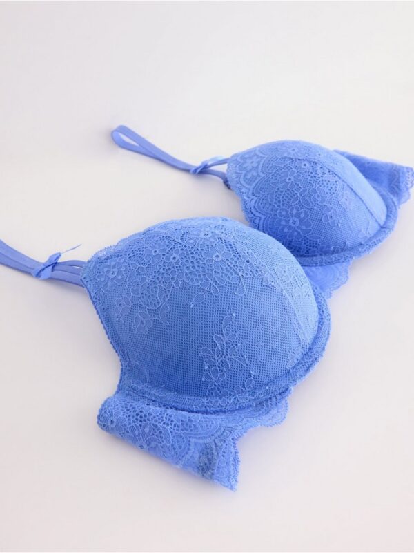Lilja t-shirt bra with lace - 3004359-7859