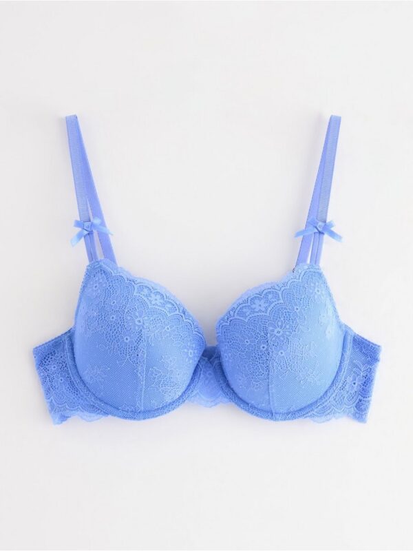 Lilja t-shirt bra with lace - 3004359-7859