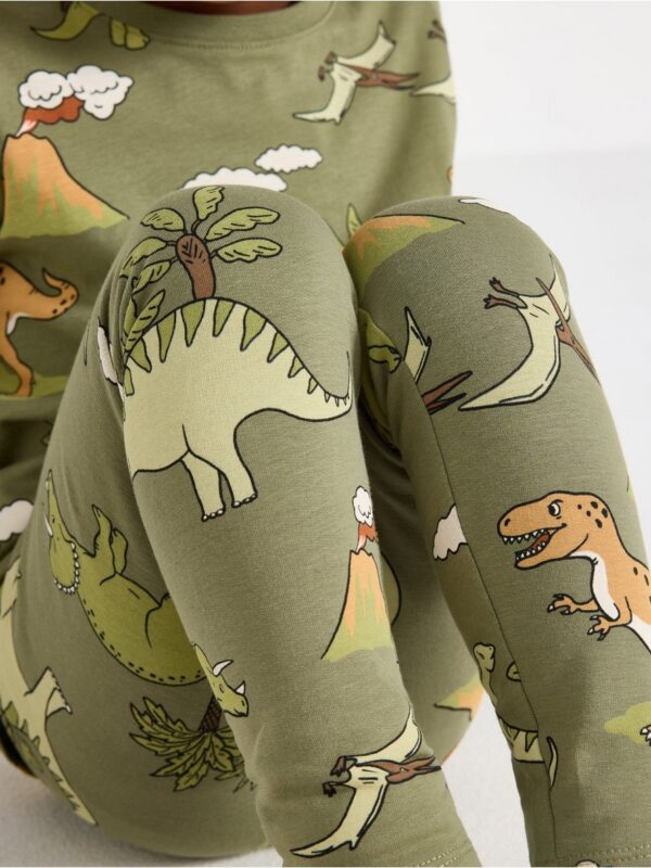 Leggings with brushed inside - 3004423-9300
