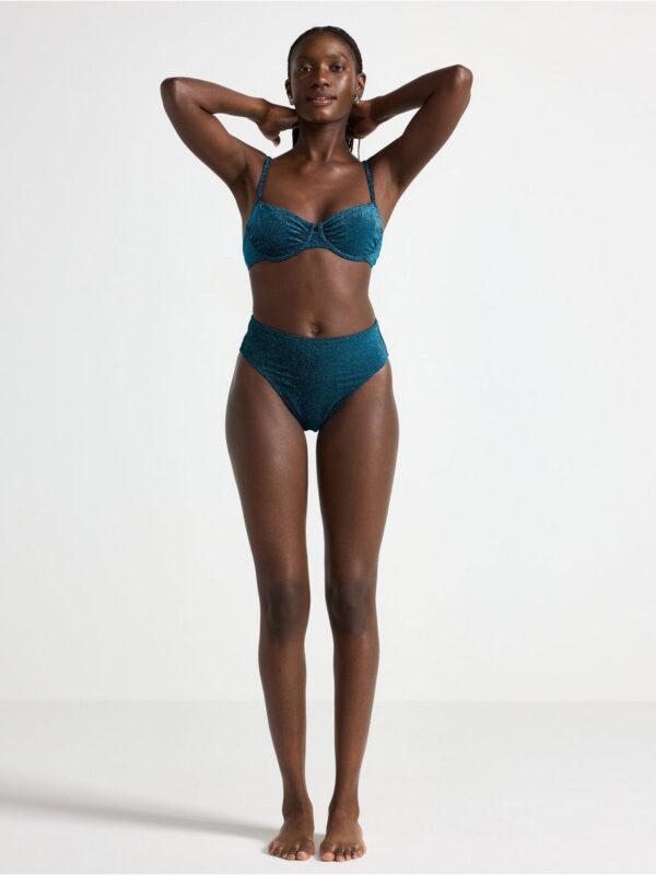 SENNA unpadded bikini bra with lurex - 3004500-8109