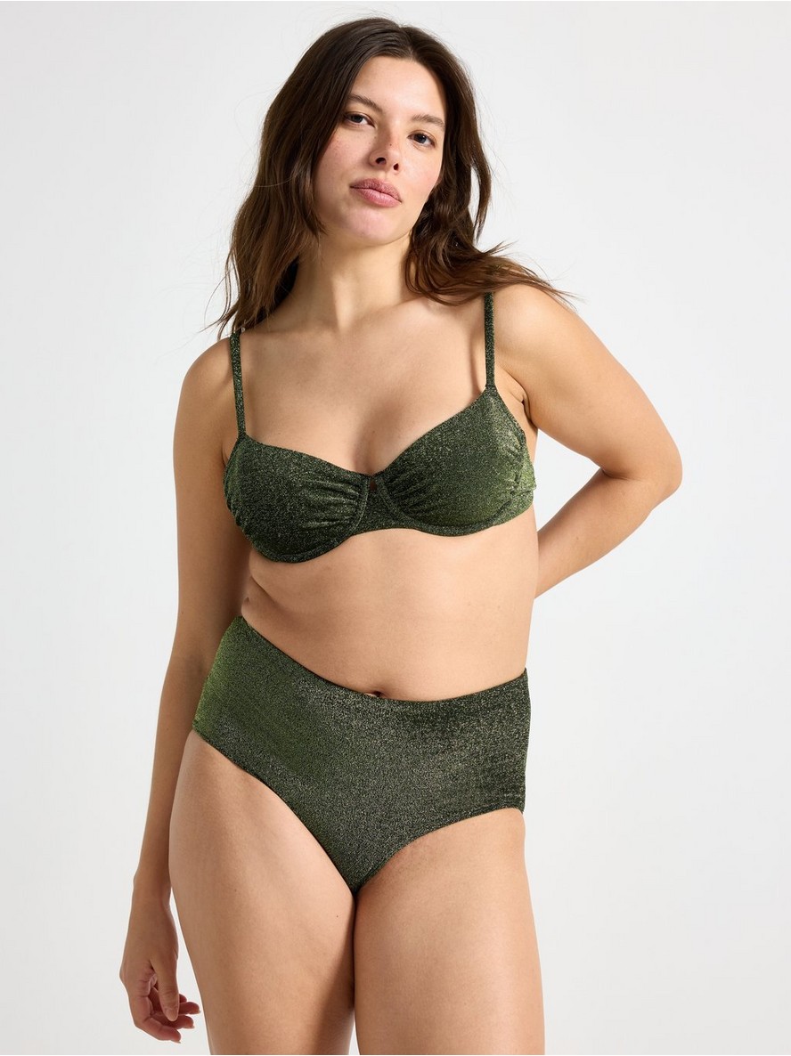 Kupaci kostim gornji deo – SENNA unpadded bikini bra with lurex
