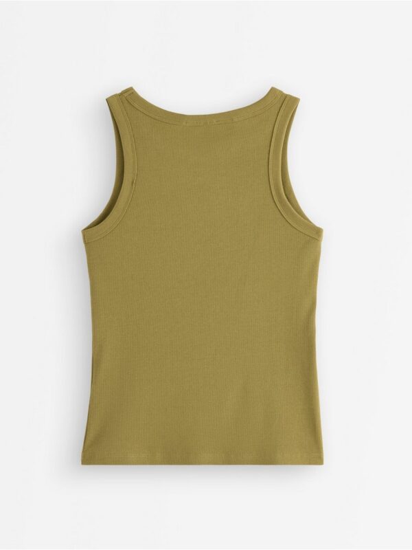 Ribbed tank top - 3004590-2118