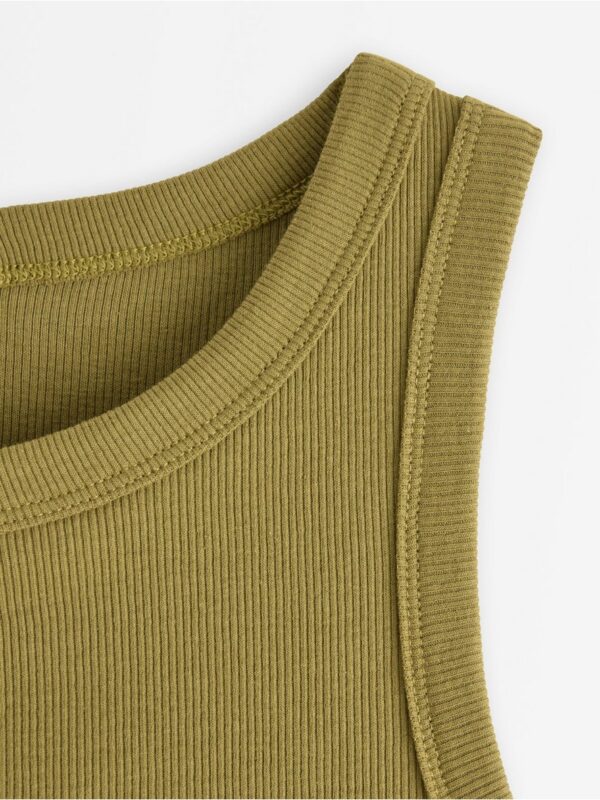 Ribbed tank top - 3004590-2118