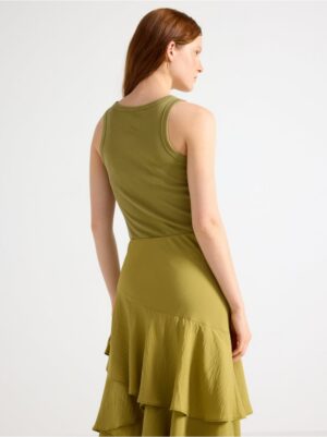 Ribbed tank top - 3004590-2118