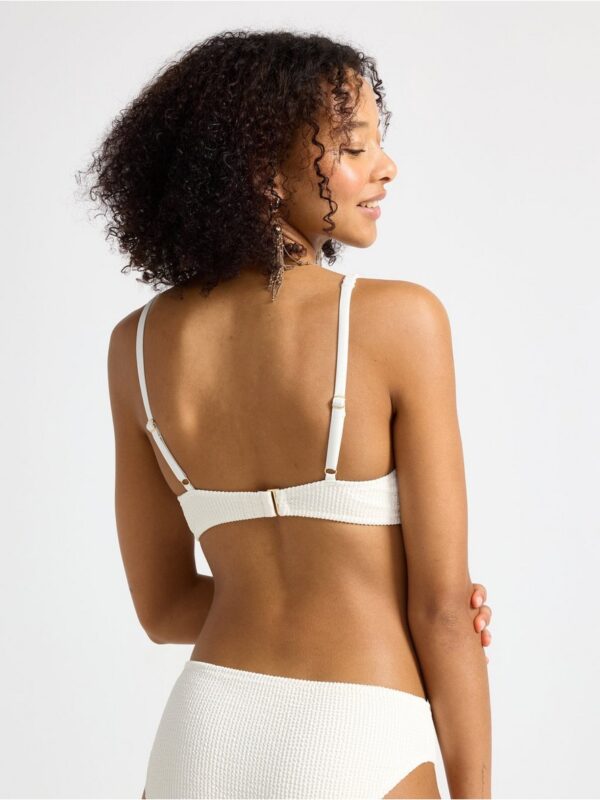 Crinkled bikini top - 3004702-3675
