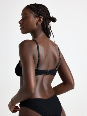 Crinkled bikini top - 3004702-80