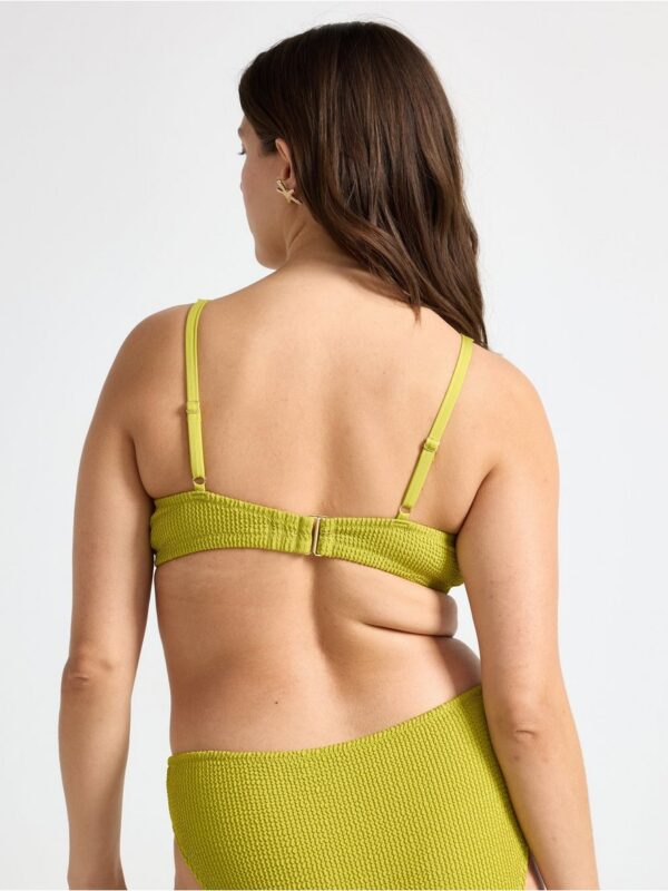 Crinkled bikini top - 3004702-8477