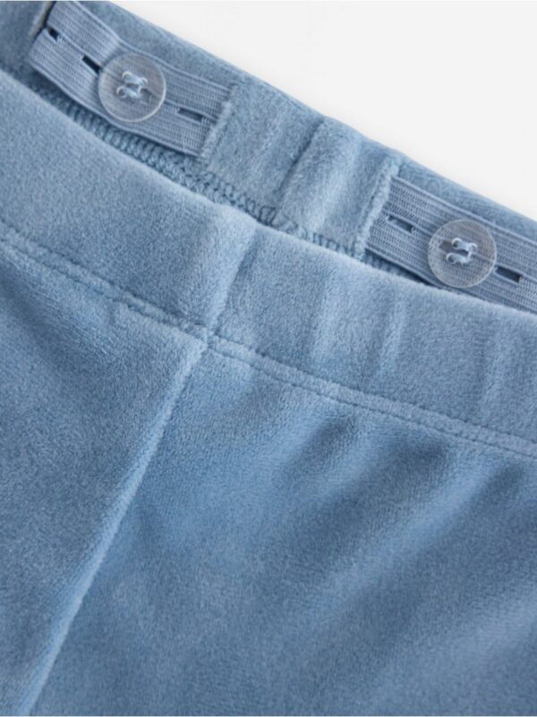 Flared leggings in velour - 3004735-8174