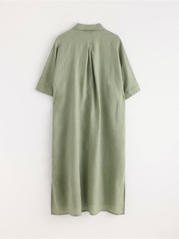 Shirt dress in linen - 3005102-5601