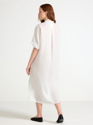 Shirt dress in linen - 3005102-70