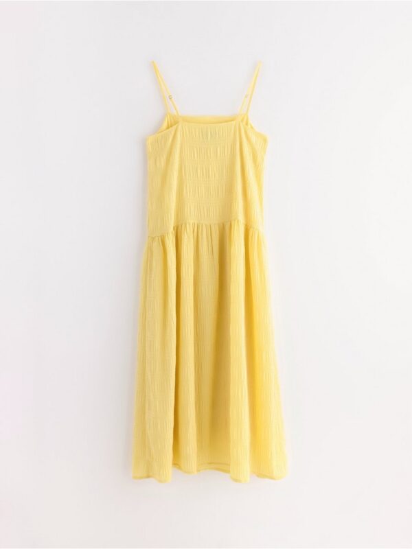 Textured midi dress - 3005206-7629