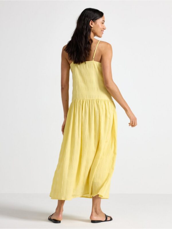 Textured midi dress - 3005206-7629