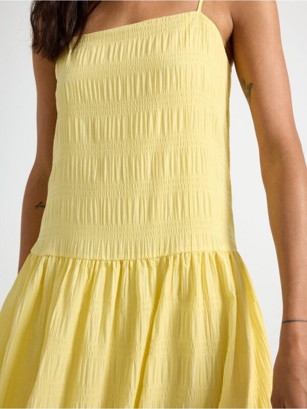 Textured midi dress - 3005206-7629