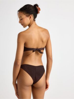 Padded bandeau  bikini bra with lurex - 3005250-8117