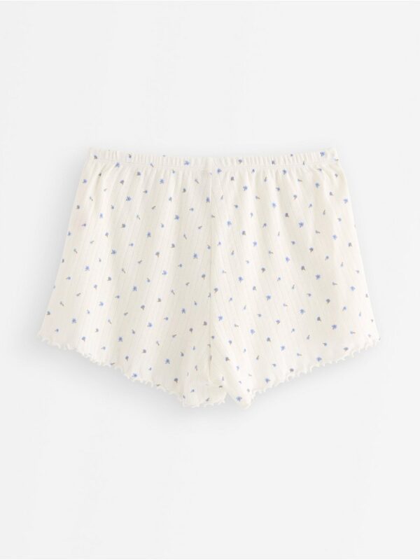 Pyjama shorts in pointelle - 3005277-300