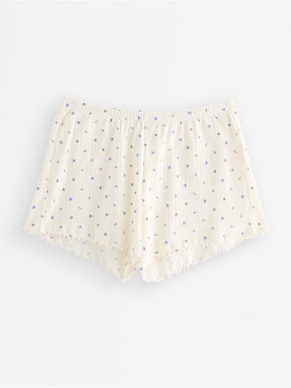Pyjama shorts in pointelle - 3005277-300