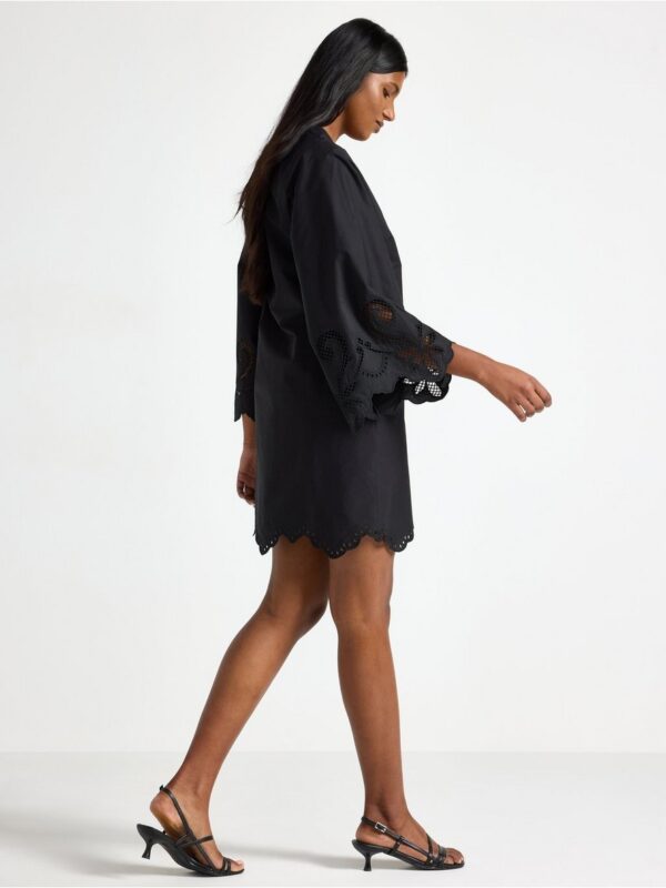 Mini dress with lace details - 3005456-80