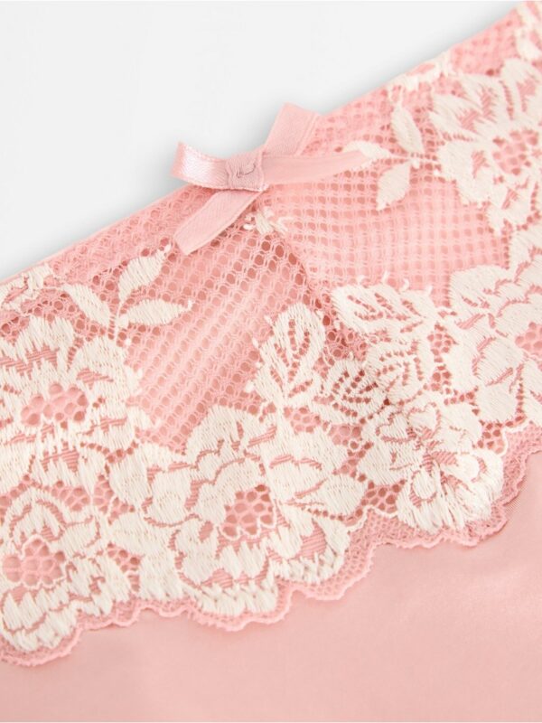 Briefs with lace - 3005622-7723