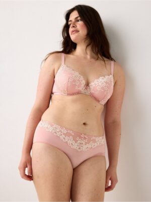 Briefs with lace - 3005622-7723
