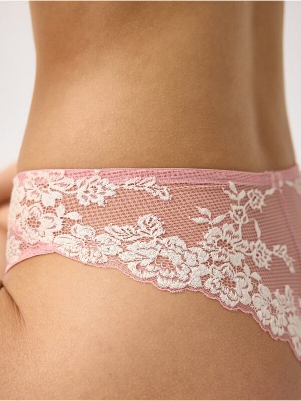 Brazilian briefs in lace - 3005639-7723