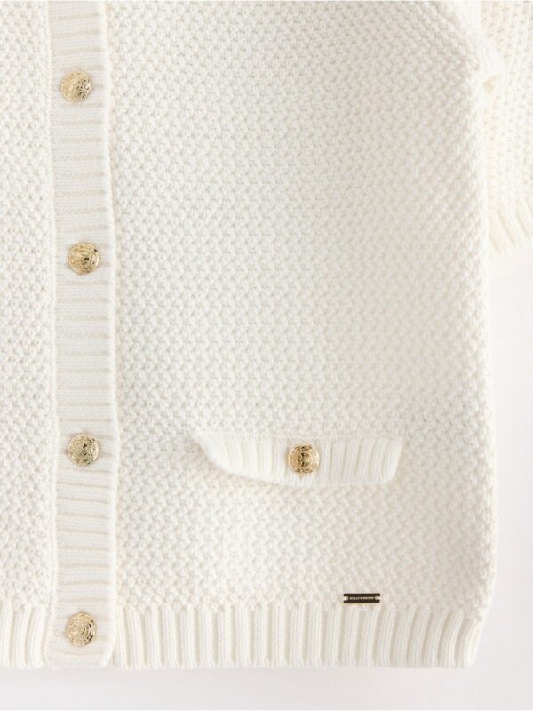 Fine-knit cardigan - 3005694-300