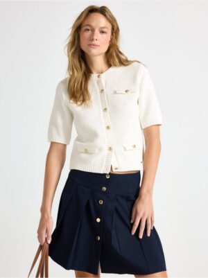 Fine-knit cardigan - 3005694-300