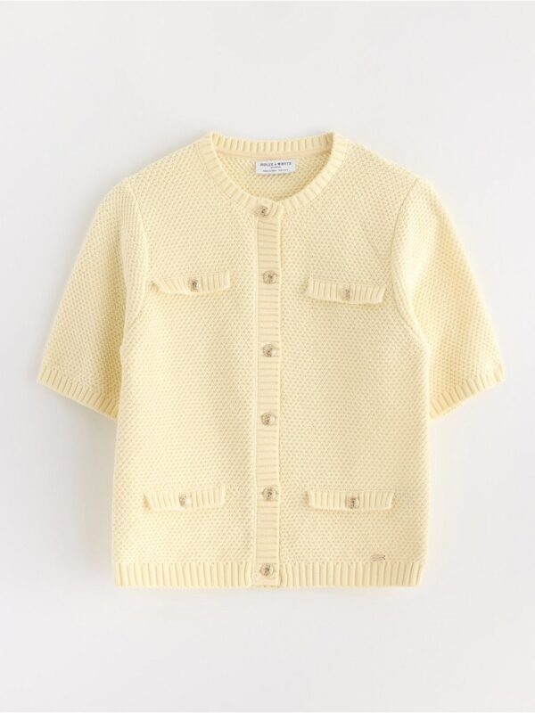 Fine-knit cardigan - 3005694-9655