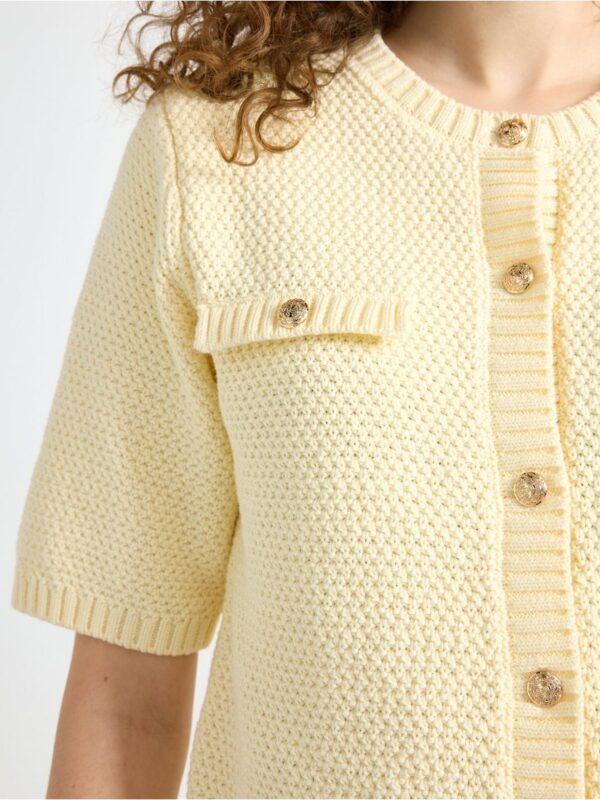 Fine-knit cardigan - 3005694-9655