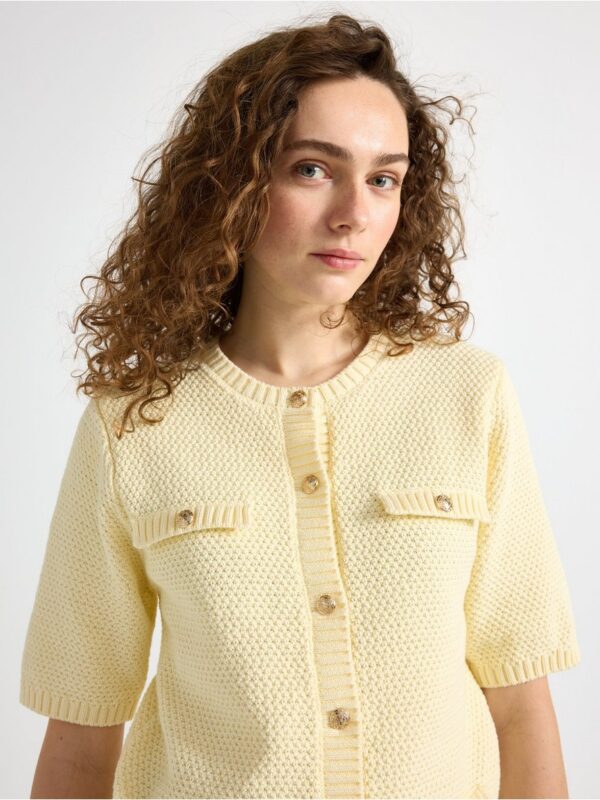 Fine-knit cardigan - 3005694-9655