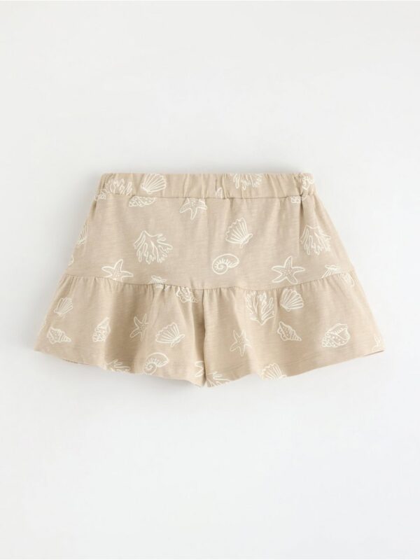 Skort in slub jersey - 3005724-4939