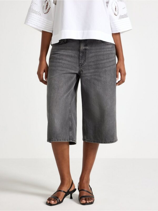 Long denim shorts - 3005727-80