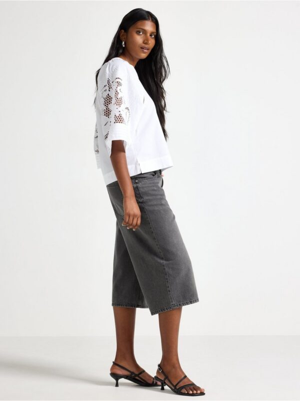 Long denim shorts - 3005727-80