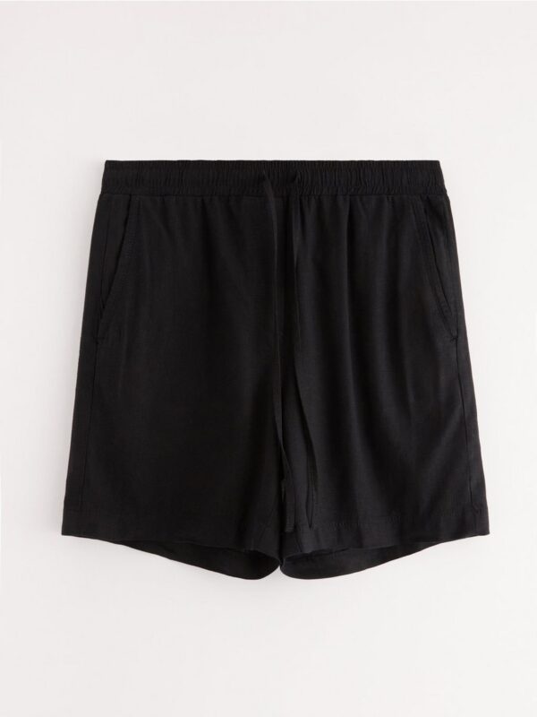 Shorts in linen blend - 3005741-80