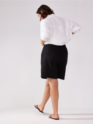 Shorts in linen blend - 3005741-80