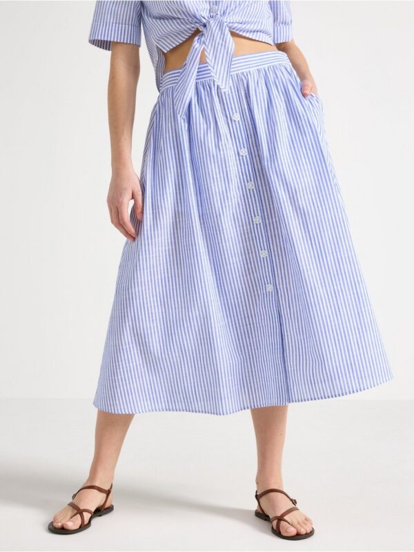 Midi skirt - 3005784-7343