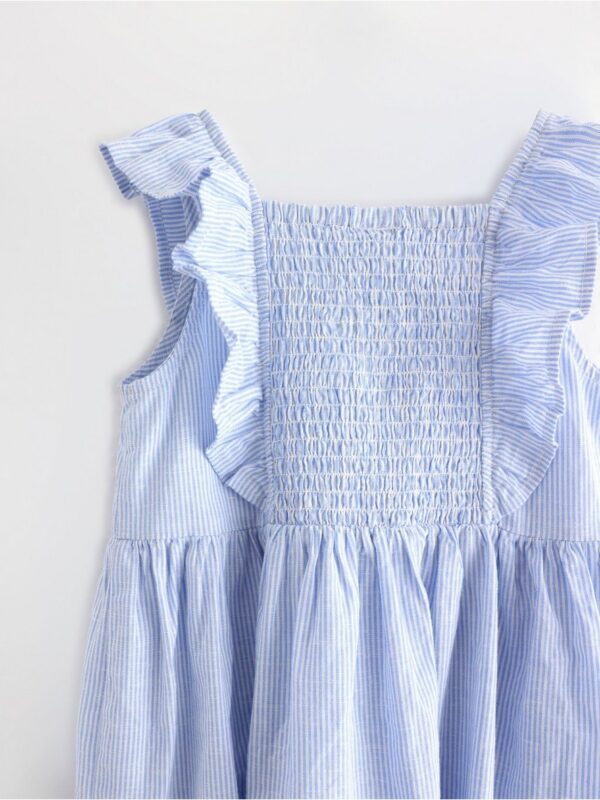 Dress with flounces - 3005902-7483
