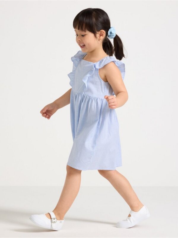 Dress with flounces - 3005902-7483