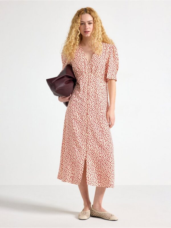 Patterned midi dress - 3005918-9873